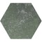 Apollo Tile 9 x 11 in. Textured Olive Green Porcelain Hexagon Wall and Floor Tile 8.07 sq ft/case, 16PK HEX88BORESMA - alternate 4