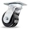 Hamilton Standard Duty Kingpinless Caster, 4" x 2" Plastex Phenolic Wheel, 3/4" Straight Roller Bearings S-52K-4P - alternate 1
