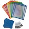 Charles Leonard Reusable Dry Erase Pockets Class Pack with Markers and Cloth Erasers 29130 - alternate 1