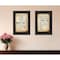 Homeroots Set Of Two Parents Black Framed Print Wall Art, 2PK 405639 - alternate 2