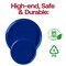 Smarty Had A Party 10 Light Blue Flat Round Disposable Plastic Dinner Plates 120 Plates, 120PK 830-LBL-CASE - alternate 7