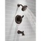 Delta Lahara Monitor 14 Series Tub & Shower Trim T14438-RB - alternate 2