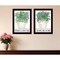 Homeroots Set Of Two Succulents Dream and Believe Black Framed Print Wall Art, 2PK 407933 - alternate 2