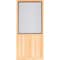 Screen Tight Pioneer 32'' Wx80'' Hx1'' Thick Natural Wood Screen Door WPNR32H - alternate 2