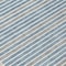Homeroots 8' Navy Blue And Denim Blue Round Striped Washable Indoor Outdoor Area Rug 610488 - alternate 5