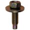 Auveco Hex Head Sems Body Bolt 5/16in-18 x 1 1/16in, 25PK 17035 - alternate 1