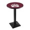 Holland Bar Stool Co 42" Blk Wrinkle Montana Pub Table, 36" dia. Top L217B4236MontUn - alternate 1