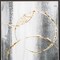 Homeroots Set of Two Modern Abstract Gunmetal Framed Art, 2PK 365382 - alternate 3