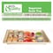 Ecoquality 1.5L Compostable Natural Sugarcane Bagasse No Lid Small Take Out Sushi Serving Tray, 100PK EQ15LSUSHINL-100 - alternate 3
