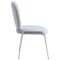 Leisuremod Celestial Boucle Dining Side Chair with White Powder Coated Iron Frame, Blue CCW-23BU - alternate 5