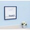 Homeroots 16" X 16" Blue And White Family Wood and Metal Square Magnetic Memo Board 516362 - alternate 4