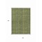 Homeroots 5' X 8' Olive Green And Lime Green Striped Washable Indoor Outdoor Area Rug 615062 - alternate 4