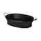 Homeroots 14" Black Metal Basket 392149 - alternate 1