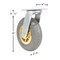 Vestil Flat-Free Swivel Caster 8 In. Diameter x 2 In. Width 661 Lb. Capacity Dark Gray/Gold CST-VE-8X2FF-S - alternate 4