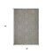 Homeroots 8' Runner Gray Geometric Stain Resistant Indoor Outdoor Runner Rug 531636 - alternate 5