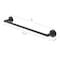 Gliderite Hardware Alpine Collection 18 in. Towel Bar Matte Black Bathroom Hardware 9018-RD-MB-1 - alternate 2