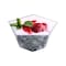 Smarty Had A Party 3.5 oz. Clear Star Pentagon Disposable Plastic Dessert Cups (288 Cups), 288PK 2630-CASE - alternate 2