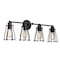 Jonathan Y Evelyn 29.5" 4-light Metal Vanity Light, Oil Rubbed Bronze JYL7422A - alternate 6