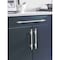 Amerock Urbanite 10-1/16 in 256 mm Center-to-Center Polished Chrome/Satin Nickel Cabinet Pull BP77825626G10 - alternate 2