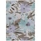 Homeroots 8' X 10' Taupe And Lilac Floral Washable Indoor Outdoor Area Rug 611001 - alternate 3