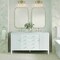 James Martin Vanities Myrrin 60'' D Vanity, Bright White w/ Jasmine Pearl Silestone Top w/FreePower Wireless Charger 485-V60D-BW-FEJP - alternate 6