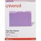 Universal File Folders, Violet, 100PK UNV12305 - alternate 1
