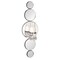 Homeroots Silver and Clear Modern Bling Mirrored Wall Sconce 384171 - alternate 4