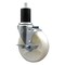 Service Caster 5'' Nylon Swivel 1-3/4'' Expanding Stem Caster with Brake SCC-EX20S514-NYS-TLB-134 - alternate 1