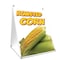 Signmission Roasted Corn, 36 Inch x 24 Inch A-frame Yard Sign, Plastic Sign SBC-2436-Roasted Corn - alternate 1