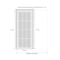 Sartodoors Sliding French Pocket Door 32 x 96 inches with, Planum 0040 White Silk with Black Glass, Kit Trims PLANUM0040PD-WS-3296 - alternate 3