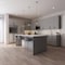 Cambridge Radiance 3 in. W x 34.5 in. H Cabinet Filler in Matte Grey BF3-MG - alternate 3