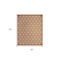 Homeroots 5' X 7' Copper Geometric Indoor Outdoor Area Rug 572648 - alternate 3