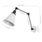 Jonathan Y Rover 7" Classic Industrial Metal Adjustable Arm LED Wall Sconce, White/Oil Rubbed Bronze JYL7462C - alternate 4