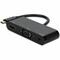 Add-On AddOn USB 3.1 (C) Male to HDMI Female, VGA Female, USB 2.0 (A) Female Black Adapter - Black - 1 USBC2HDMIVGAUSBAUD-AO - alternate 1