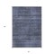 Homeroots 3' X 5' Navy Blue And Gray Striped Washable Indoor Outdoor Area Rug 588100 - alternate 5