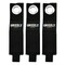 Grizzly Supply Storage Strap, 10 in L, 1.5 in W, Hook and Loop Closure, Metal Grommet, Reusable, Black, 3PK GS-HLSS10-0 - alternate 11