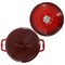 Megachef 2.7 Quart Round Enameled Cast Iron Casserole in Gradient Red 750124508M - alternate 2