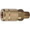 Tru-Flate Series Push-to-Connect 1/4'' MNPT Coupler 13-125 - alternate 1