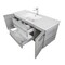 Cutler 48 in Kato Wall Hung Vanity SOHO w/top FV-SOHO48 - alternate 5