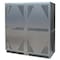 Securall 16 Cylinder Vertical Aluminum LP & Oxygen Gas Storage Cabinet, 20 or 33 Lb, Standard 2-Door LP16S-VERTICAL - alternate 1