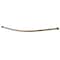 Kingston Brass 47"-60" Stainless Steel Adjustable Curved Shower Curtain Rod, Antique Brass CC3173 - alternate 1