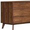 Homeroots 51" Brown Solid and Manufactured Wood Six Drawer Double Dresser 283797 - alternate 4