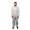 Vguard Microporous Coverall, 60gsm, White, Open Wrists & Ankles, L, 25PK BC2AB13 - alternate 1