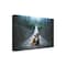 Trademark Fine Art Outdoor Canvas Art Natalie Grosse 'Bridge to my Heart' Wall Art for Patios, or Gardens GRL01176-OC1624WR - alternate 1