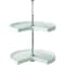 Knape & Vogt Lazy Susan, Polymer, White, 24 in W, 31.5 in H, 24 in L KV.PKN24STW - alternate 1