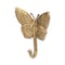 Homeroots 5" Gold Cast Iron Butterfly Wall Hook 612070 - alternate 4