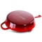 Crock-Pot Artisan 12 Inch Enameled Cast Iron Skillet in Scarlet Red 126355.01 - alternate 2