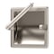 Gatco Pivoting Arm Recessed Toilet Paper Holder, Satin Nickel 751 - alternate 3