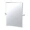 Gatco Sky 31.5" Frameless Rectangle Mirror Satin Nickel 5569S - alternate 1
