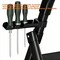 Wrightmaster 3.7 ft. Steel Step Ladder, 8 ft. Reach with Tool Rack and Sponge Armrest, 300 lb. Capacity ZoroBLACK-4 - alternate 3